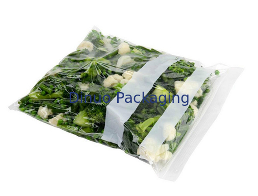 Kantong Plastik yang Dapat Ditutup Kembali Untuk Kemasan Makanan, Kantong Plastik Cetak Kustom ZipLock