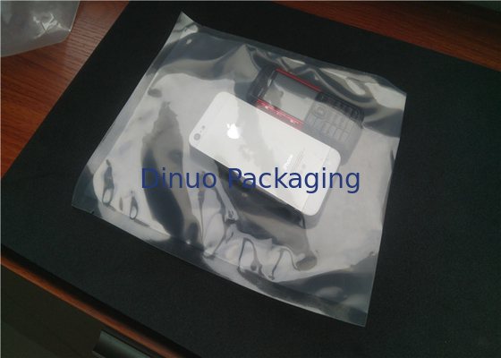 Transparan Nylon Plastic Bag # 180 * 220mm Untuk Kemasan Produk Elektronik