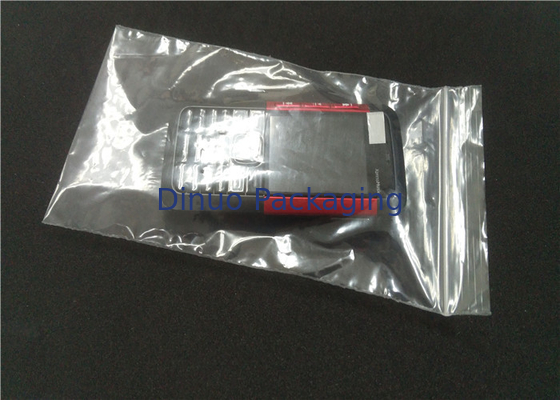 Kustom Dicetak Anti Static PE Plastic Bags Waterproof Anti Debu Dengan Ziplock Top