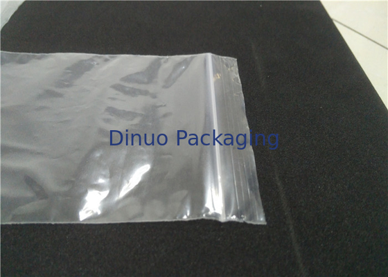 Kantong plastik PE yang dapat ditutup kembali Dengan Penutupan Ziplock, Kantong Plastik Paket Tahan Air