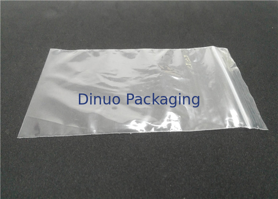 Kantong plastik PE yang dapat ditutup kembali Dengan Penutupan Ziplock, Kantong Plastik Paket Tahan Air