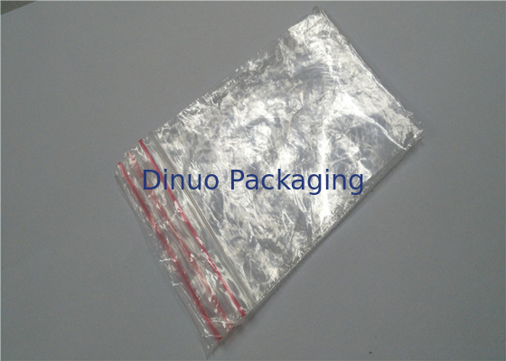 Kantong Plastik PE Transparan Disesuaikan Polyethylene Untuk Penggunaan Paket
