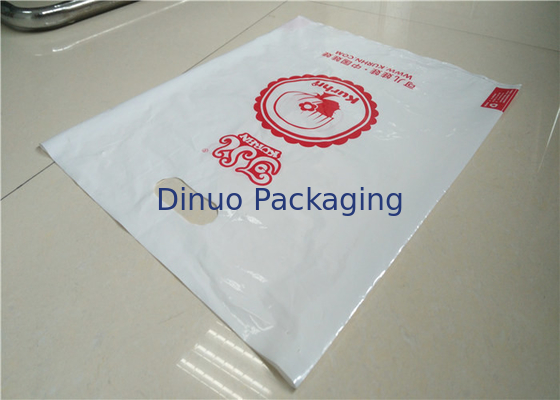 Tas Belanja Plastik Dengan Pegangan, Tas Barang Dagangan Plastik Kustom