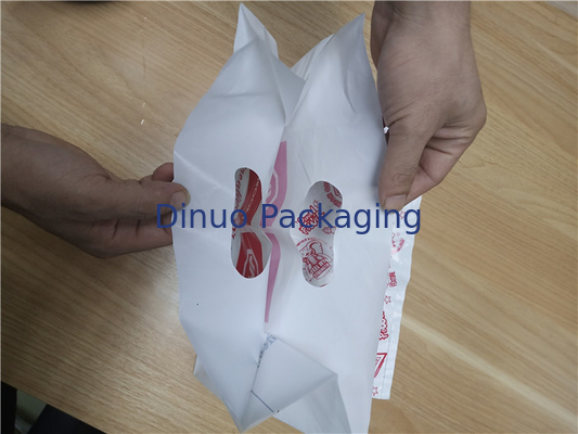 Biodegradable Kustom Dicetak Tas Kemasan Tas Belanja Garmen 265x360mm