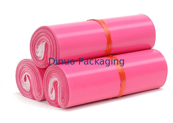 Warna Pink Co-ex Bags Mailing Envelopes Tahan Air Untuk Pengiriman
