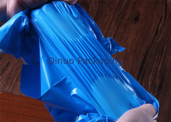 Blue Co-Extruded Film Mailer Bags Amplop Plastik Untuk Memposting Bukti Kelembaban