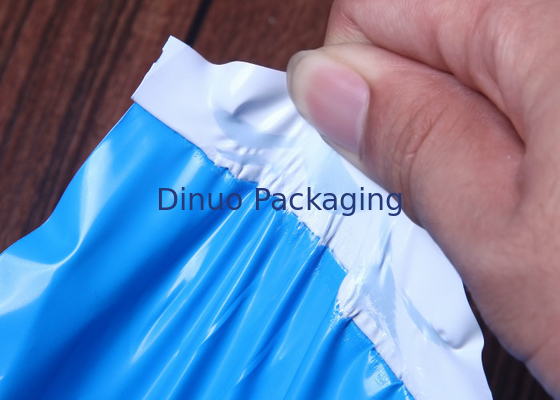Blue Co-Extruded Film Mailer Bags Amplop Plastik Untuk Memposting Bukti Kelembaban