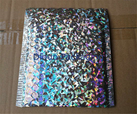 Gelembung Holografik Daur Ulang Amplop Dekoratif Mailing Bags Sealing