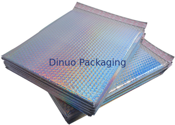 8.5 "X14.5" # 3 Iridescent Bubble Mailer Amplop Gelembung Berwarna Untuk Kemasan