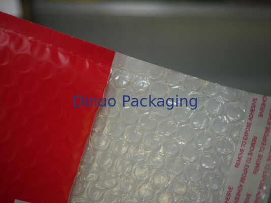 Red Bubble Lined Poly Mailer Padded Amplop 10,5 X 16 # 5 Ketahanan Tusukan