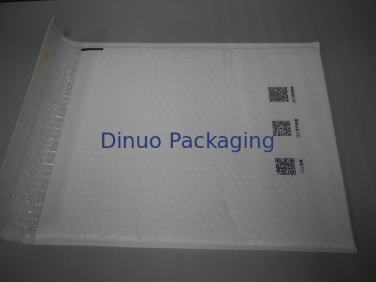 4x8 White Poly Bubble Mailer, # 000 Mailing Padded Kecil Amplop Bukti Kejutan