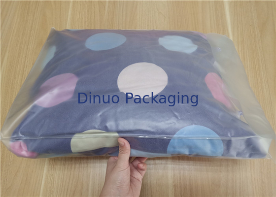 Tas Kemasan PVC Bening Dengan Kancing Untuk Bantal Dan Paket Jas Empat Potong