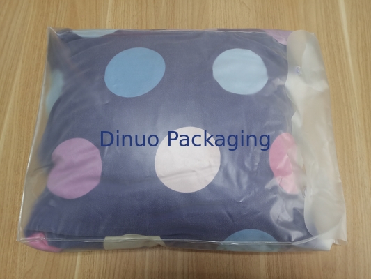 Tas Kemasan PVC Bening Dengan Kancing Untuk Bantal Dan Paket Jas Empat Potong