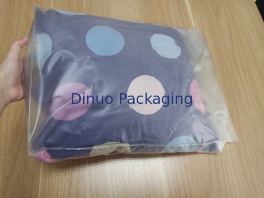 Tas Kemasan PVC Bening Dengan Kancing Untuk Bantal Dan Paket Jas Empat Potong