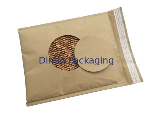 Sepenuhnya Biodegradable Dan Kompos Kraft Amplop Bergelombang Lapisan Kertas Sarang Lebah