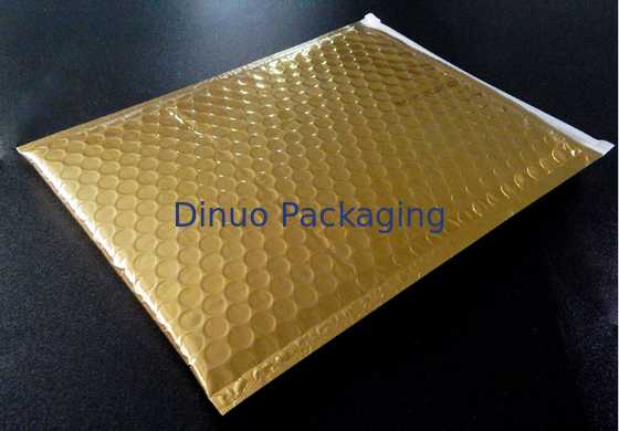 Kemasan Bintang Zipper Slide Matte Emas Bubble Bag Zipper kantong plastik Untuk Hadiah