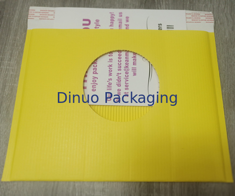 Seal Diri Dapat Didaur Ulang Kertas Bergelombang Bantalan Kemasan Amplop