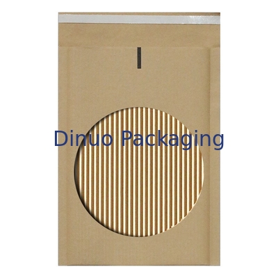 Mailer Padded Kertas Bergelombang Anti Statis Kraft Dengan Pencetakan Copperplate