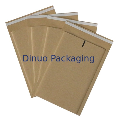 Mailer Padded Kertas Bergelombang Anti Statis Kraft Dengan Pencetakan Copperplate