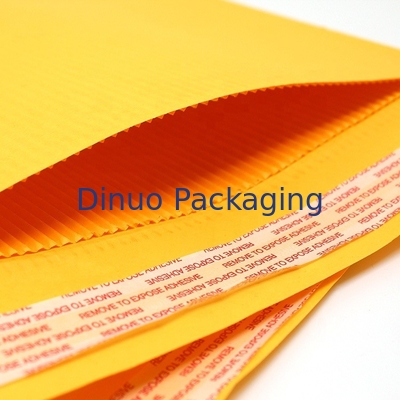 Amplop Bergelombang Kraft Daur Ulang Serbaguna Biodegradable 4x8"