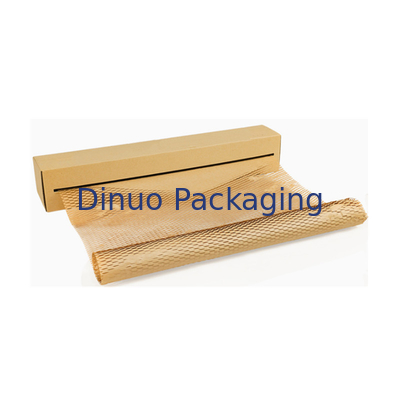 Daur Ulang Kraft Honeycomb Paper Padded Mailer Self Adhensive Tape