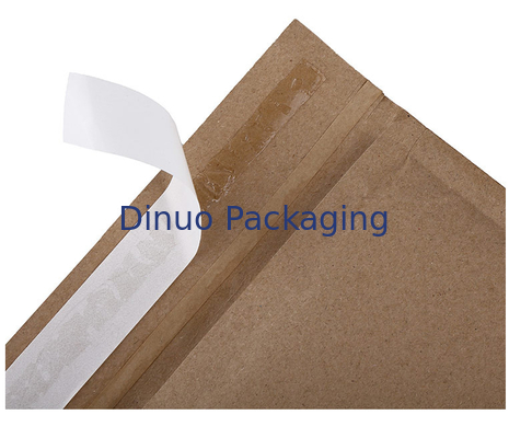 Amplop Empuk Daur Ulang yang Disesuaikan Kraft Honeycomb Paper Mailer