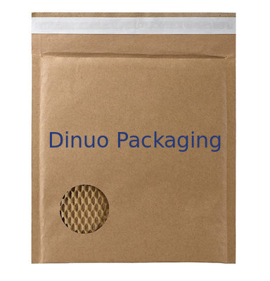 Jumlah Per Paket 100 Kantong Kertas Padded Mailers Water-resistant Exterior Honeycomb Paper Bags Cocok untuk kemasan yang tahan lama