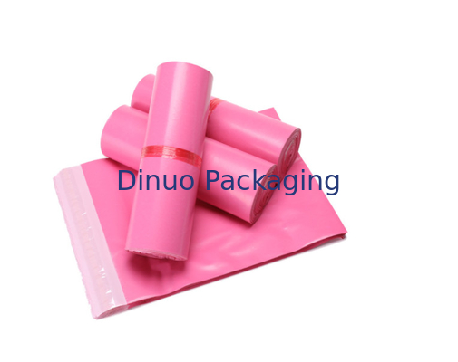 Warna Pink Co-ex Bags Mailing Envelopes Tahan Air Untuk Pengiriman