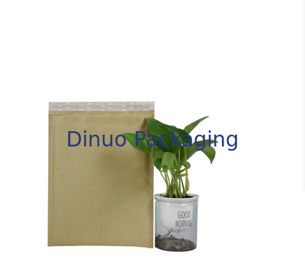 Self Adhesive Daur Ulang Honeycomb Padded Mailer 100% Amplop Kertas Biodegradable