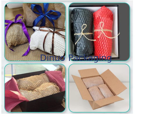 Eco Honeycomb Cushion Paper Padded Mailer Untuk Kemasan Bungkus Barang