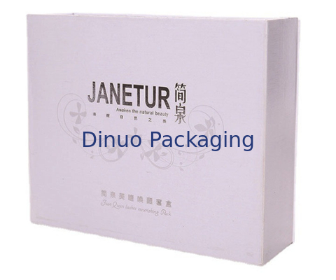Clamshell Magnetic Buckle Printed Paper Box Kotak Kemasan Kado Kosmetik Kustom