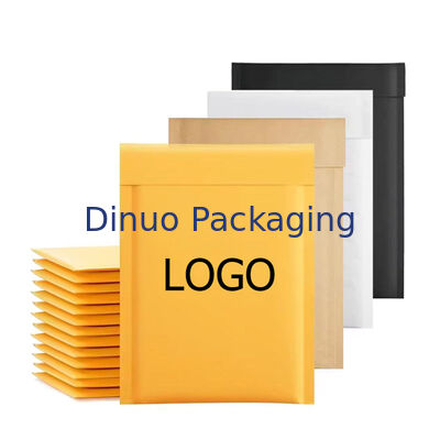 Berbagai Ukuran Kraft Cushion Bubble Mailers Featuring Inner Materials Low Density Polyethylene Protective Packaging Envelopes for Shipping