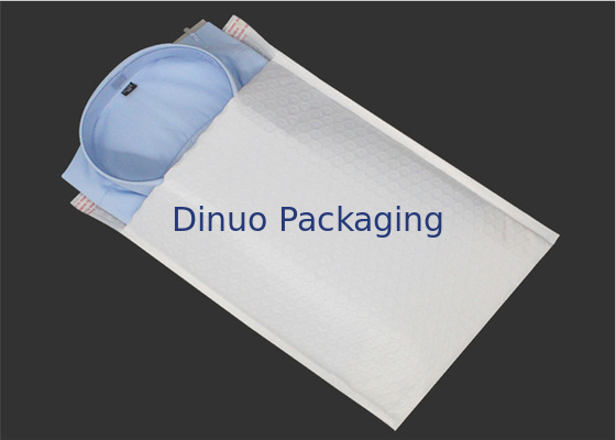 White Bubble Envelopes Poly Bubble Mailer Sealing Untuk Buku / DVD / Hadiah