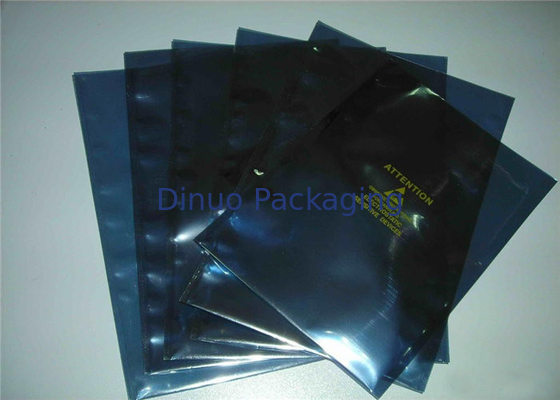 Moisture Proof ESD Shielding Bags, Vacuum Anti Static Pouch Dengan Ziplock