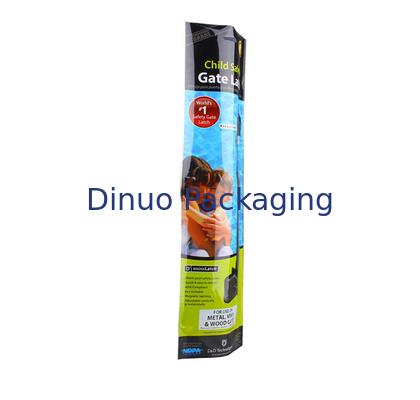 Ukuran Disesuaikan Aluminium Foil Stand Up Pouch Packaging Bags Dengan Handle Hole